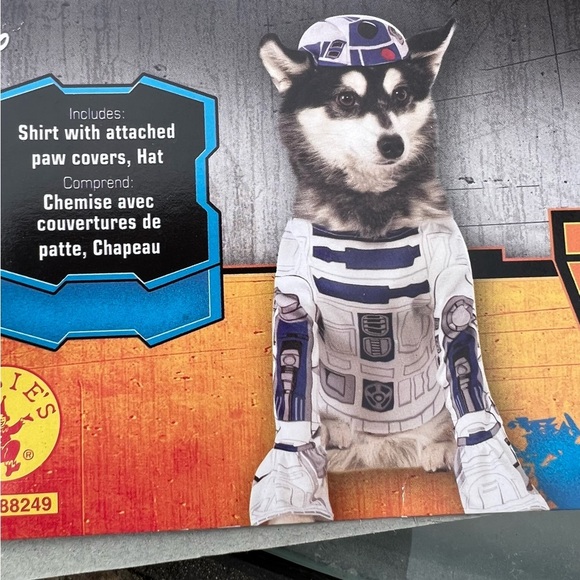 Nwt Star Wars Fan and Pet Lover? Rubie’s R2-D2 pet costume for small dog or cat - Picture 6 of 8